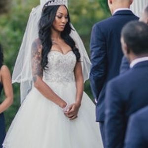 Justin Alexander wedding dress